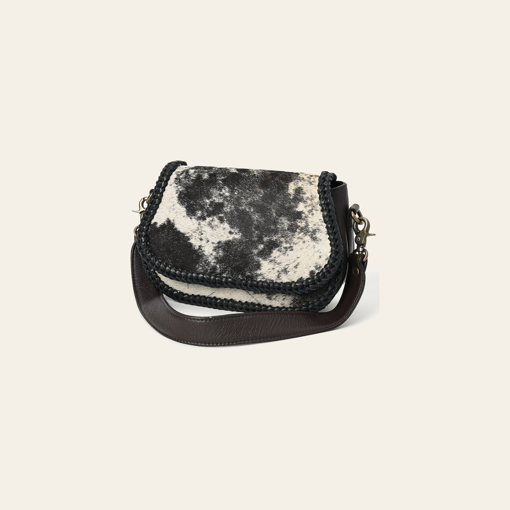 American Darling Small Crossbody Hair On Genuine Leather Western Women Bag Handbag Purse | for Cute