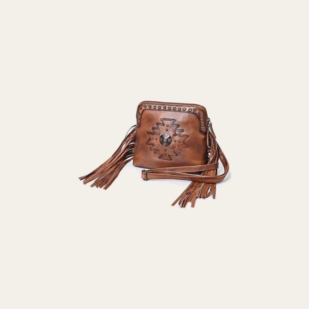 American Darling Crossbody Genuine Leather Women Bag Western Handbag Purse
