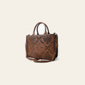American Darling Tote Bag Beautifully Embossed Genuine Leather women
