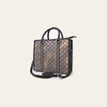 American Darling Tote Bag Western Quilted Genuine Leather Handbag with Riveted Accents Braided Trim and Premium YKK Zipper