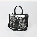 American Darling Tote Bag Black & White Western  Handbag for Unisex