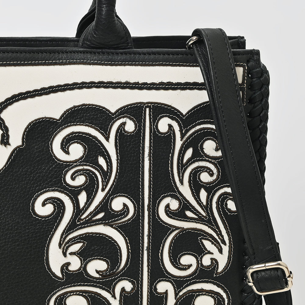 American Darling Tote Bag Black & White Western  Handbag for Unisex