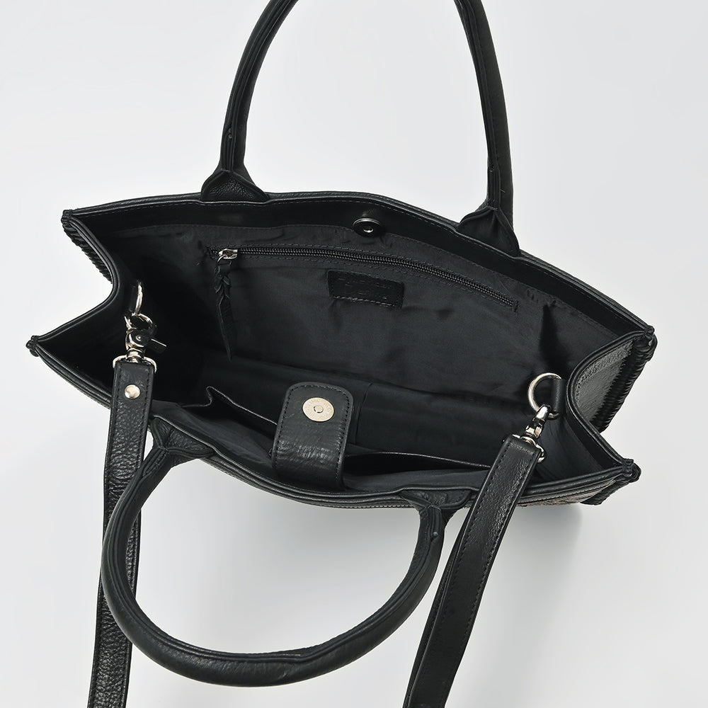American Darling Tote Bag Black & White Western  Handbag for Unisex