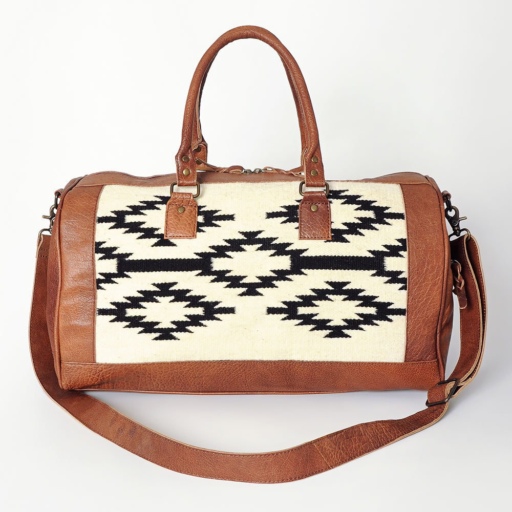 American Darling Women's Duffel Bag Western Hair On Genuine Leather Handbag and Ladies Purse