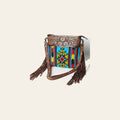 American Darling Cross Body Hand Tooled Saddle Blanket Genuine Leather Western Women Bag Handbag Purse | Crossbody for |Cute