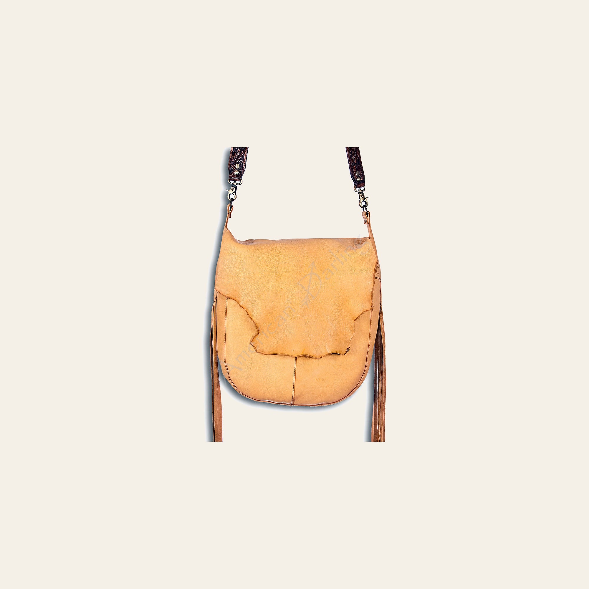 American Darling Messenger Full Grain Genuine Leather Western Women Bag Handbag Purse | Cute
