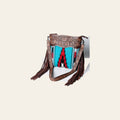 American Darling Cross Body Hand Tooled Saddle Blanket Genuine Leather Western Women Bag Handbag Purse | Crossbody for |Cute