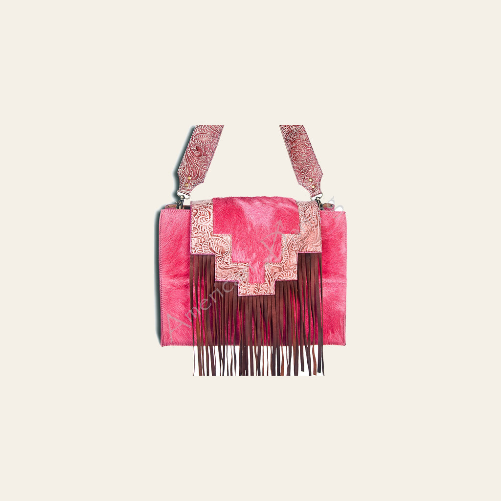 American Darling Tote Hair-On Genuine Leather Western Women Bag Handbag Purse | Travel Bags College Casual