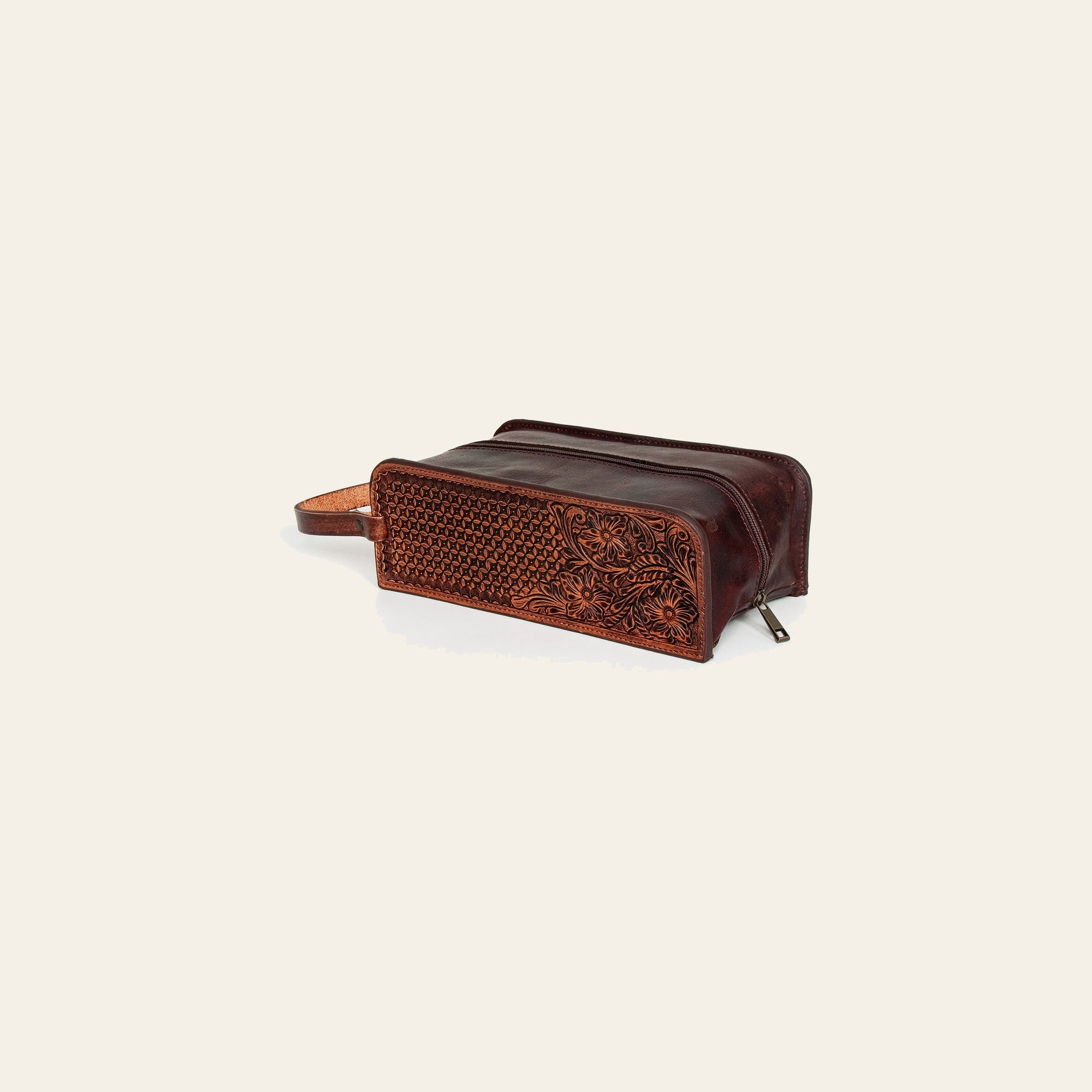 American Darling Toiletry Hand Tooled Genuine Leather Western Women Bag Handbag Purse | for Cute