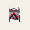 American Darling Clutch Hand Tooled Saddle Blanket Fabric Genuine Leather Western Women Bag Handbag Purse | Purses for Cute