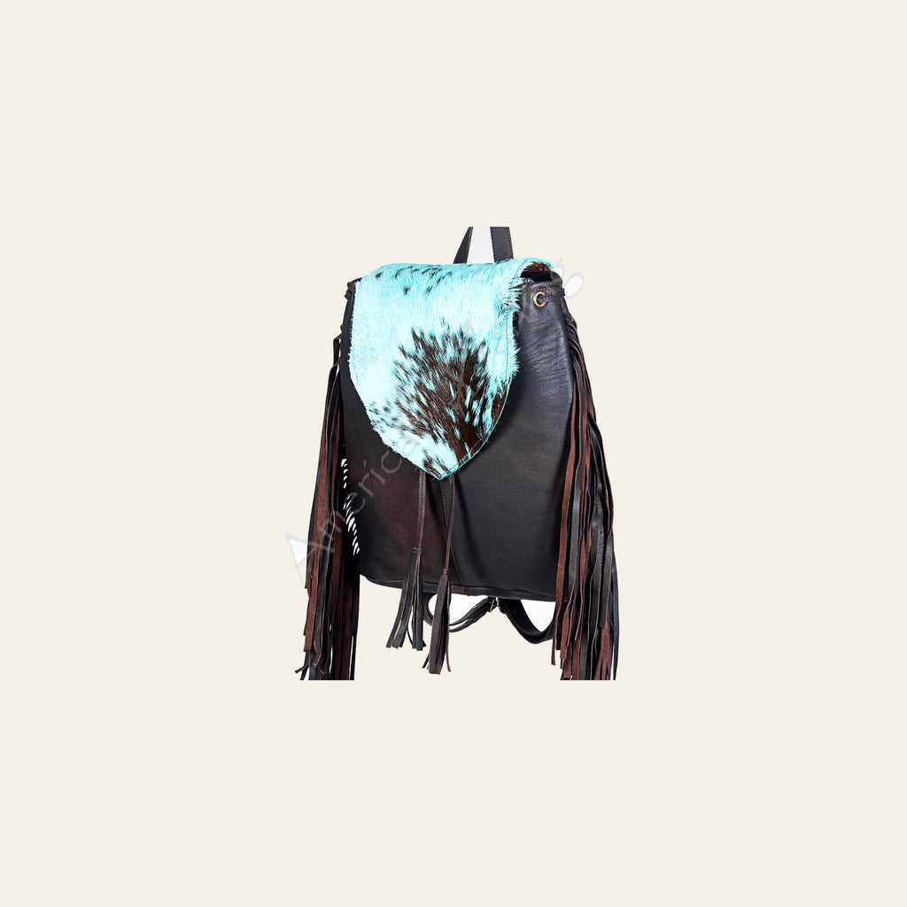 American Darling Backpack Hair On Genuine Leather Western Women Bag Handbag Purse | for Laptop School