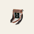 American Darling Cross Body Hand Tooled Saddle Blanket Genuine Leather Western Women Bag Handbag Purse | Crossbody for |Cute