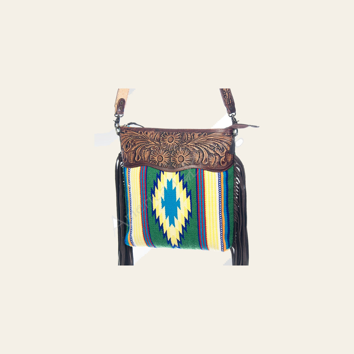 American Darling Cross Body Hand Tooled Saddle Blanket Genuine Leather Western Women Bag Handbag Purse | Crossbody for |Cute