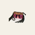 American Darling Clutch Hand Tooled Saddle Blanket Fabric Genuine Leather Western Women Bag Handbag Purse | Purses for Cute