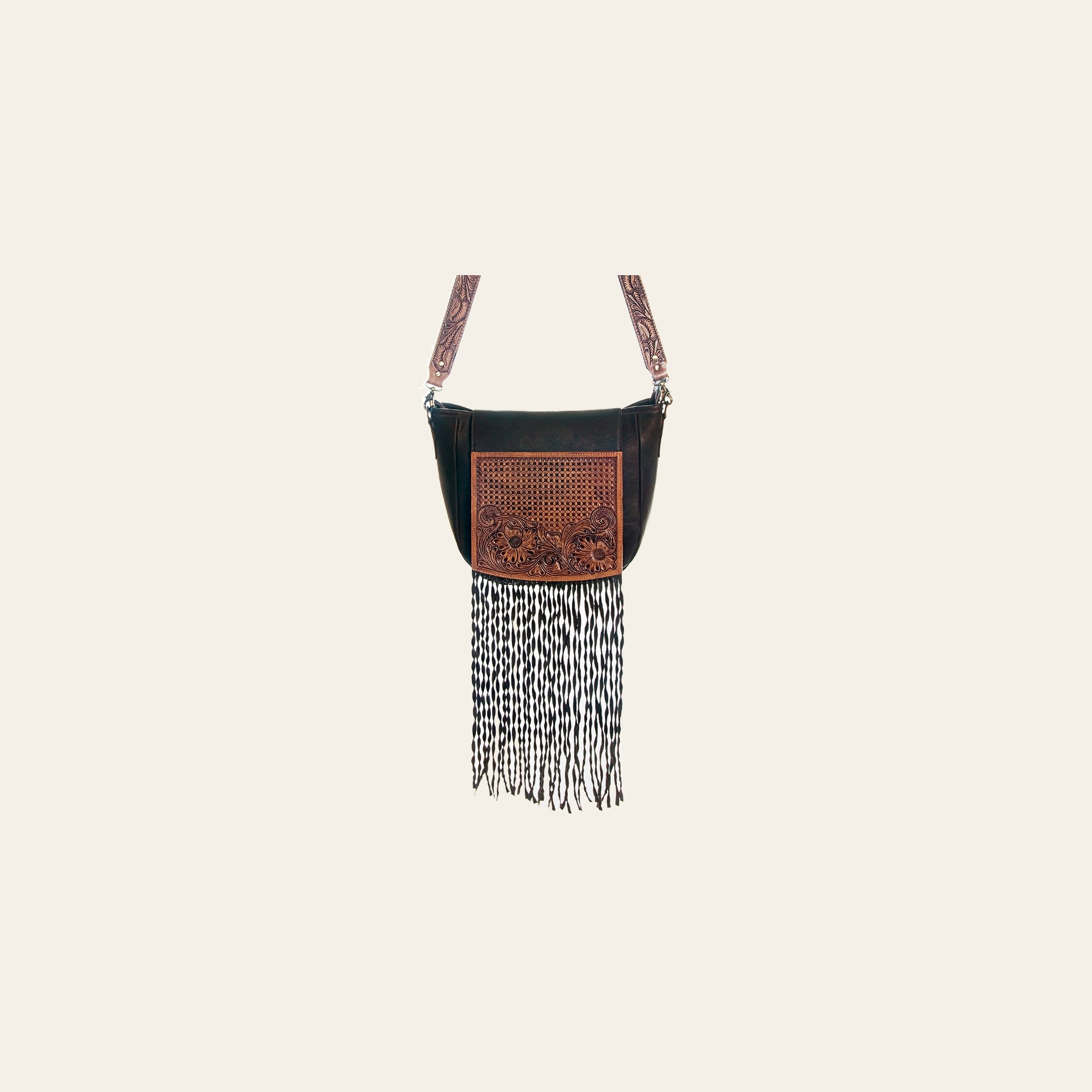 American Darling Cross Body Hand Tooled Genuine Leather Western Women Bag Handbag Purse