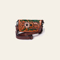American Darling Cross Body Hand Tooled Full Grain Genuine Leather Western Women Bag Handbag Purse | Crossbody for Cute