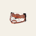American Darling Wallet Hand Tooled Hair on Genuine Leather Western Women Bag | Handbag Purse Wristlet Travel Clutch