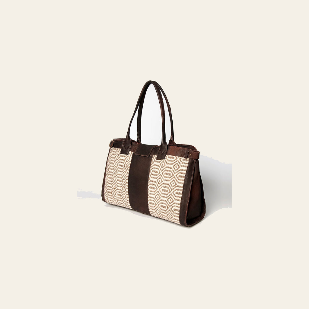 American Darling Duffel Genuine Leather Upcycled Wool Women Bag Western Handbag Purse | Tote Bags