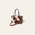 American Darling Tote Hair-On Hand Tooled Genuine Leather Western Women Bag Handbag Purse | Travel Bags College Casual