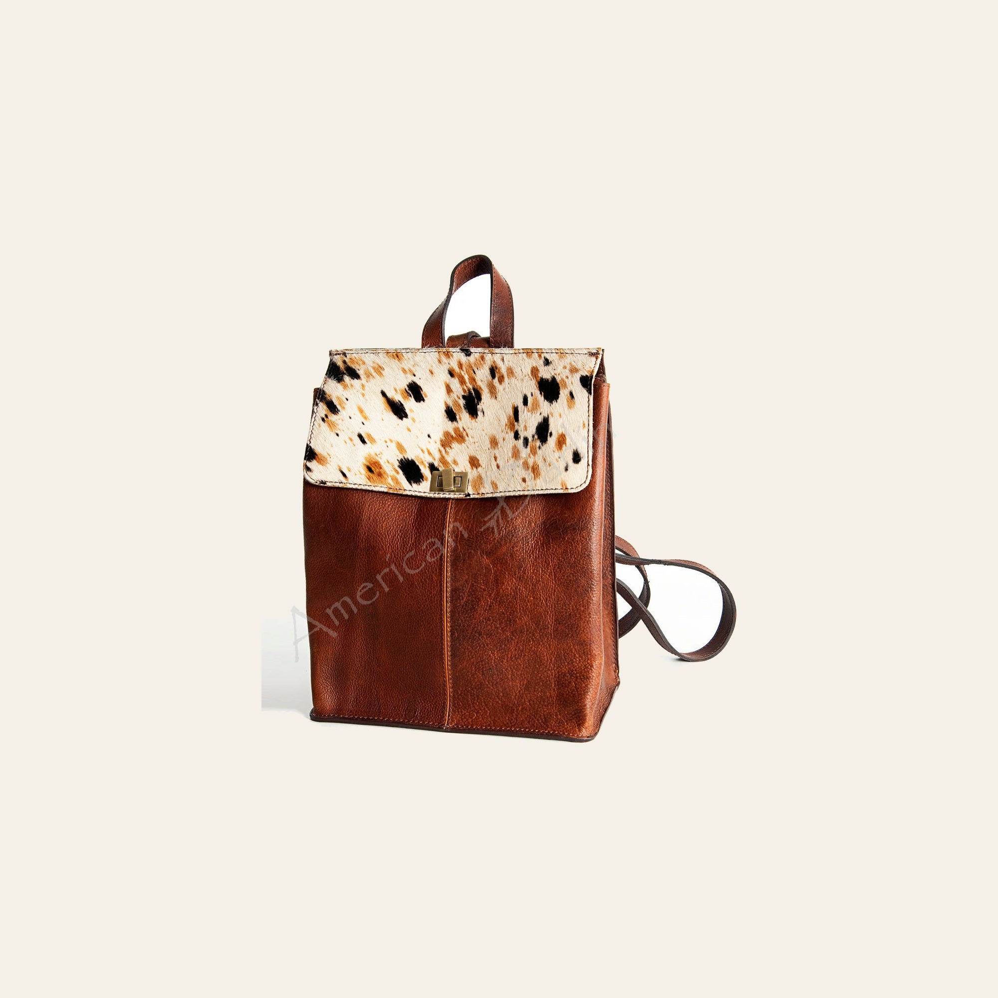 American Darling Backpack Hair On Genuine Leather Women Bag Western Handbag Purse
