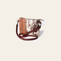 American Darling Crossbody Hand Tooled Hair-On Genuine Leather Women Bag Western Handbag Purse