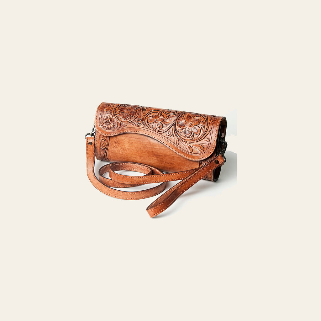 American Darling Wallet Hand Tooled Genuine Leather Women Bag Western Handbag Purse | Womens Handbags |Leather for Summer