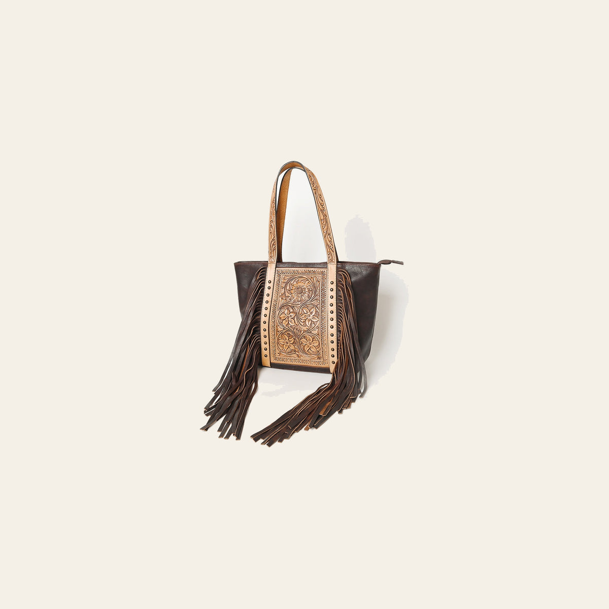 American Darling Hand Tooled Genuine Leather Women Bag Western Handbag Purse
