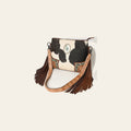 American Darling Messenger Hand Tooled Hair-On Genuine Leather Women Bag Western Handbag Purse