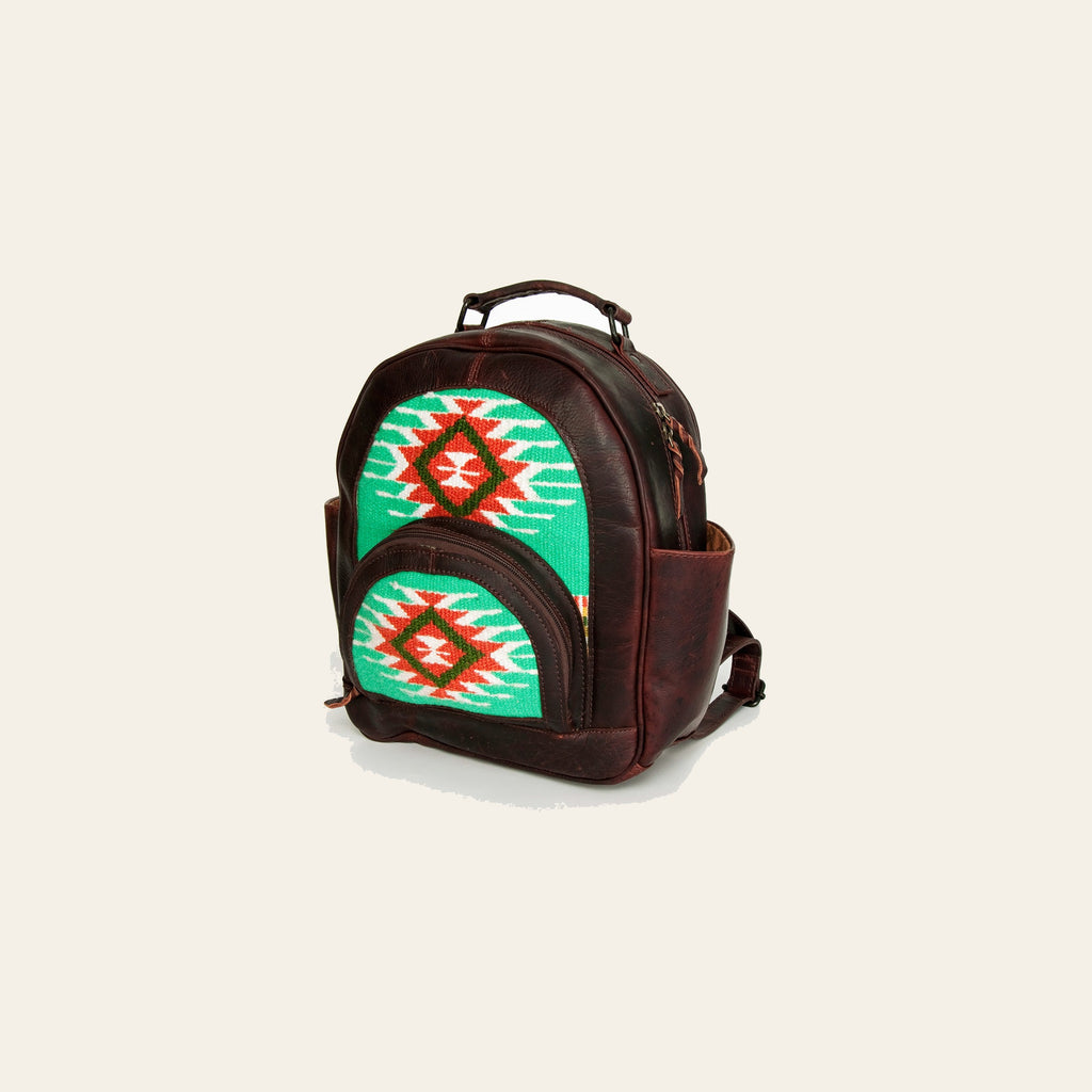 American Darling Backpack Saddle Blanket Genuine Leather Women Bag Western Handbag Purse