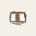 American Darling Clear bag Hand Tooled Genuine Leather Women Western Handbag Purse