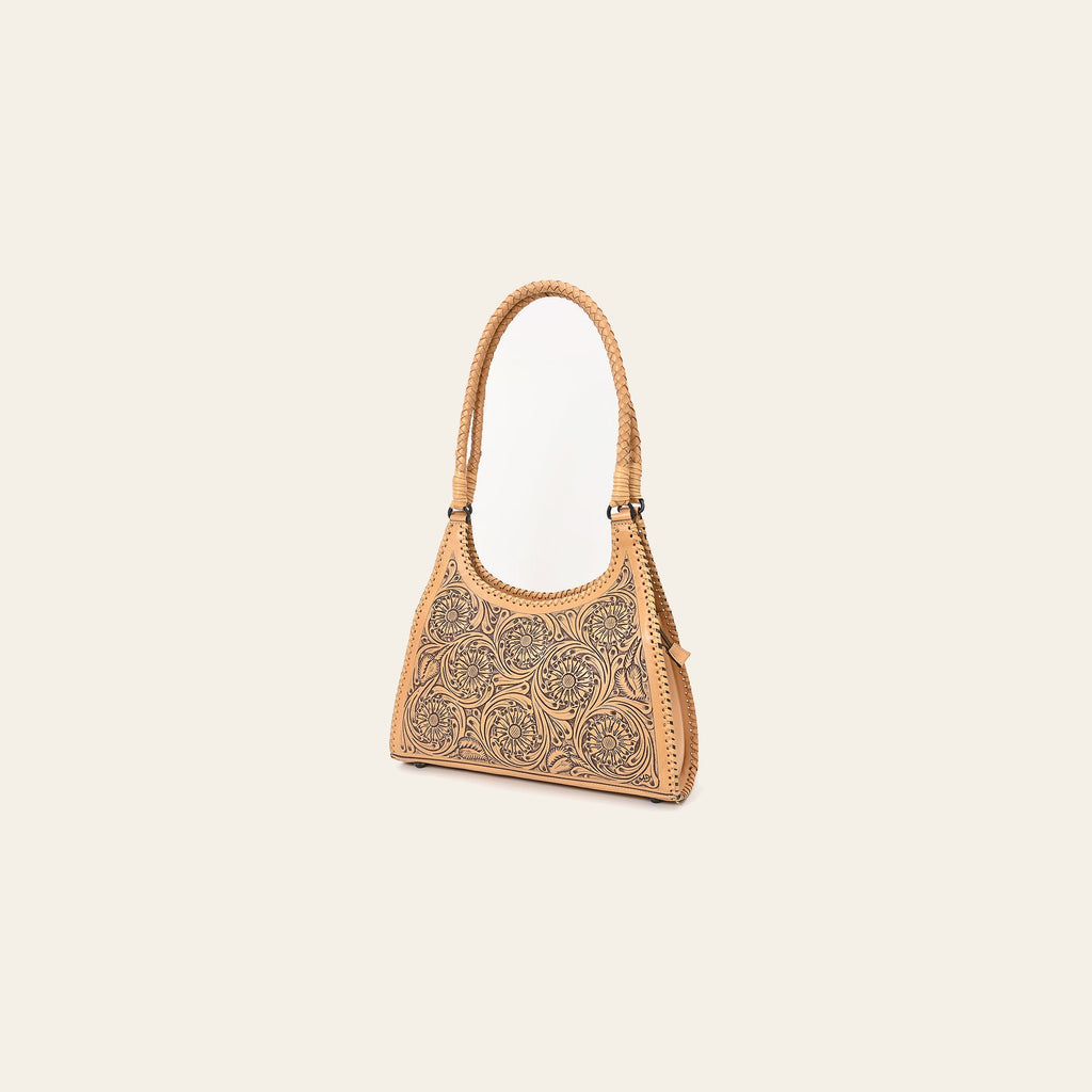 American Darling Hobo Hand Tooled Genuine Leather Women Bag Western Handbag Purse