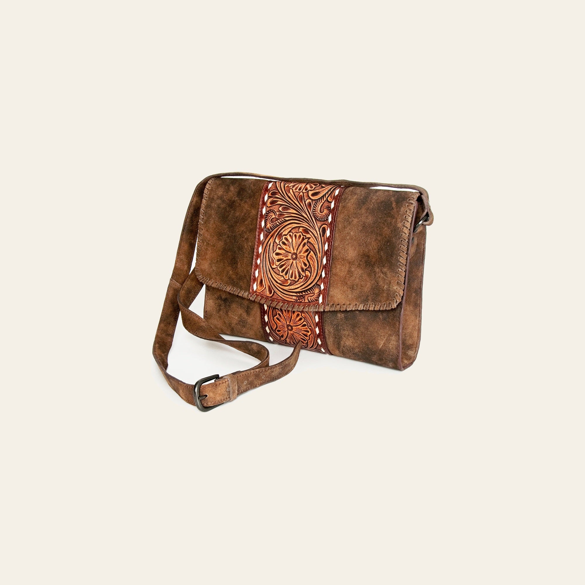 American Darling Clutch Hand Tooled Genuine Leather Women Bag Western Handbag Purse