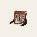 American Darling Signature Crossbody Hand Tooled Saddle Blanket Genuine Leather Women Bag Western Handbag Purse