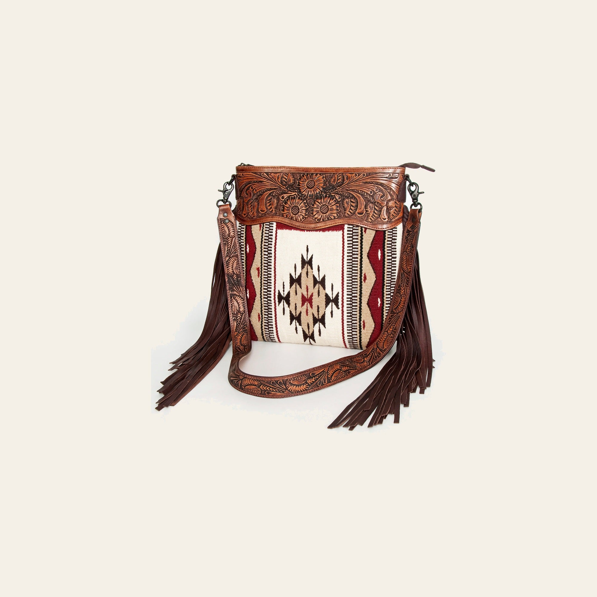 American Darling Cross Body Hand Tooled Saddle Blanket Genuine Leather Western Women Bag Handbag Purse | Crossbody for |Cute