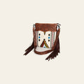 American Darling Signature Crossbody Hand Tooled Saddle Blanket Genuine Leather Women Bag Western Handbag Purse