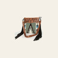 American Darling Signature Crossbody Hand Tooled Saddle Blanket Genuine Leather Women Bag Western Handbag Purse