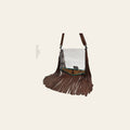 American Darling Clear Bag Hand Tooled Genuine Leather Women Western Handbag Purse