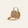 American Darling Canteen Hand Tooled Genuine Leather Women's Bag Western Handbag Purse