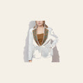 American Darling Genuine leather Hand tooled carved Women Blazer dress jacket | Vintage