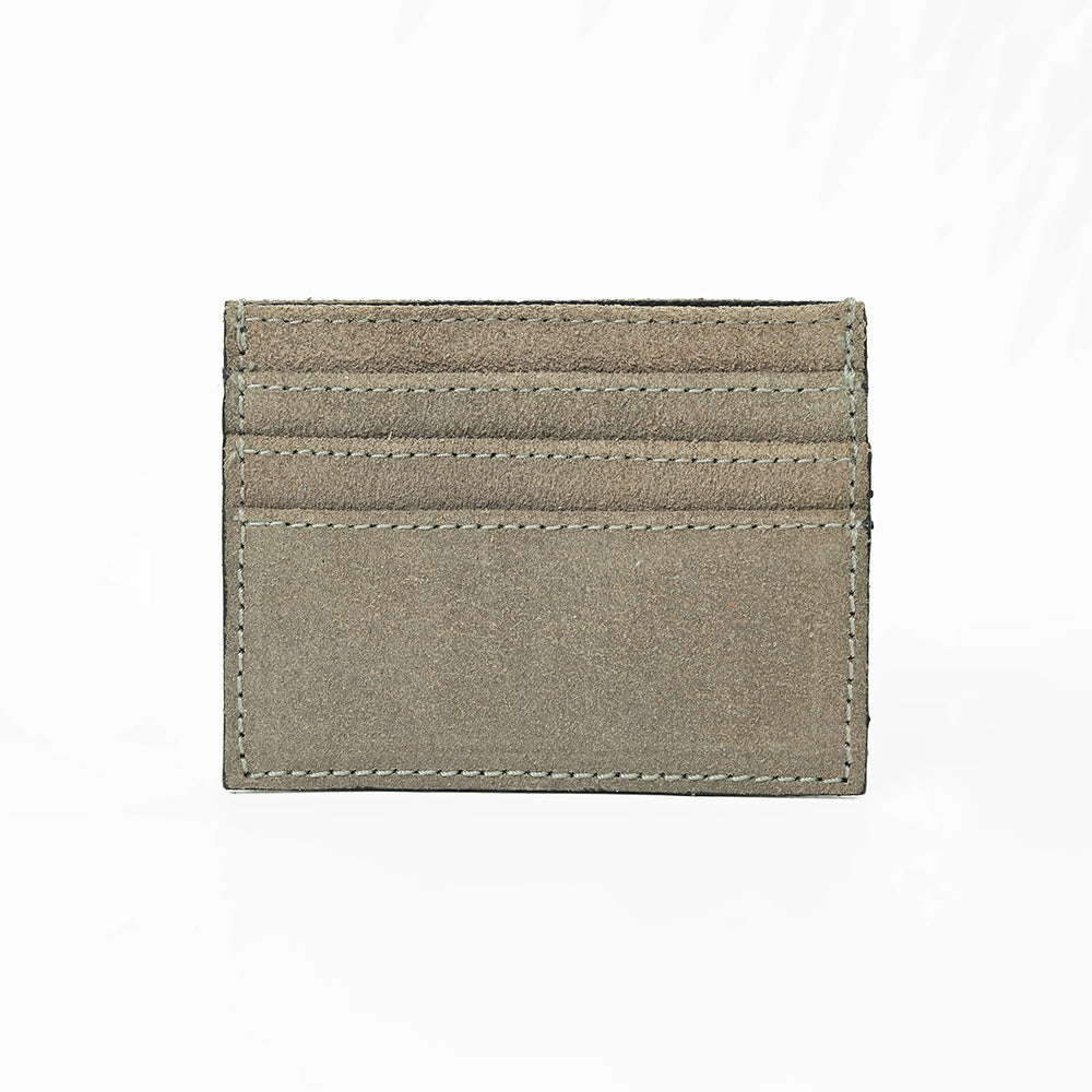 American Darling Handcrafted Genuine Leather Card Holder Wallet with Traditional Stitch Design