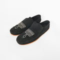 American Darling Handcrafted Leather Slip-On Mule Shoes with Traditional Embroidery Design