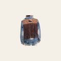 American Darling Genuine leather Hand tooled carved Women 100% cotton Denim jacket dress ladies girl | Shirt for