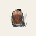 American Darling Genuine leather Hand tooled carved Women 100% cotton Denim jacket dress ladies girl | Shirt for