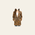 American Darling Genuine Vintage leather Women Blazer dress Shirt jacket ladies Girl| | for