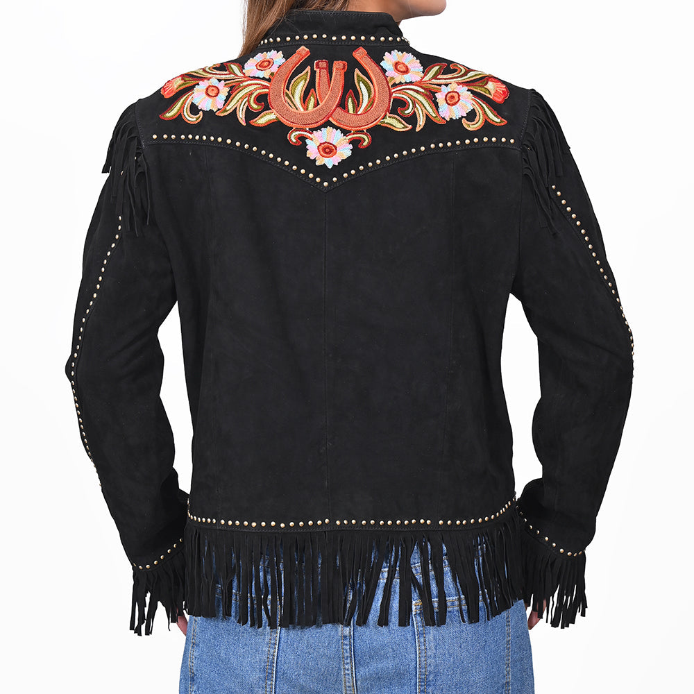 American Darling Western Apparel Embroidered Premium Fabric Handcrafted Heritage Jacket for Women