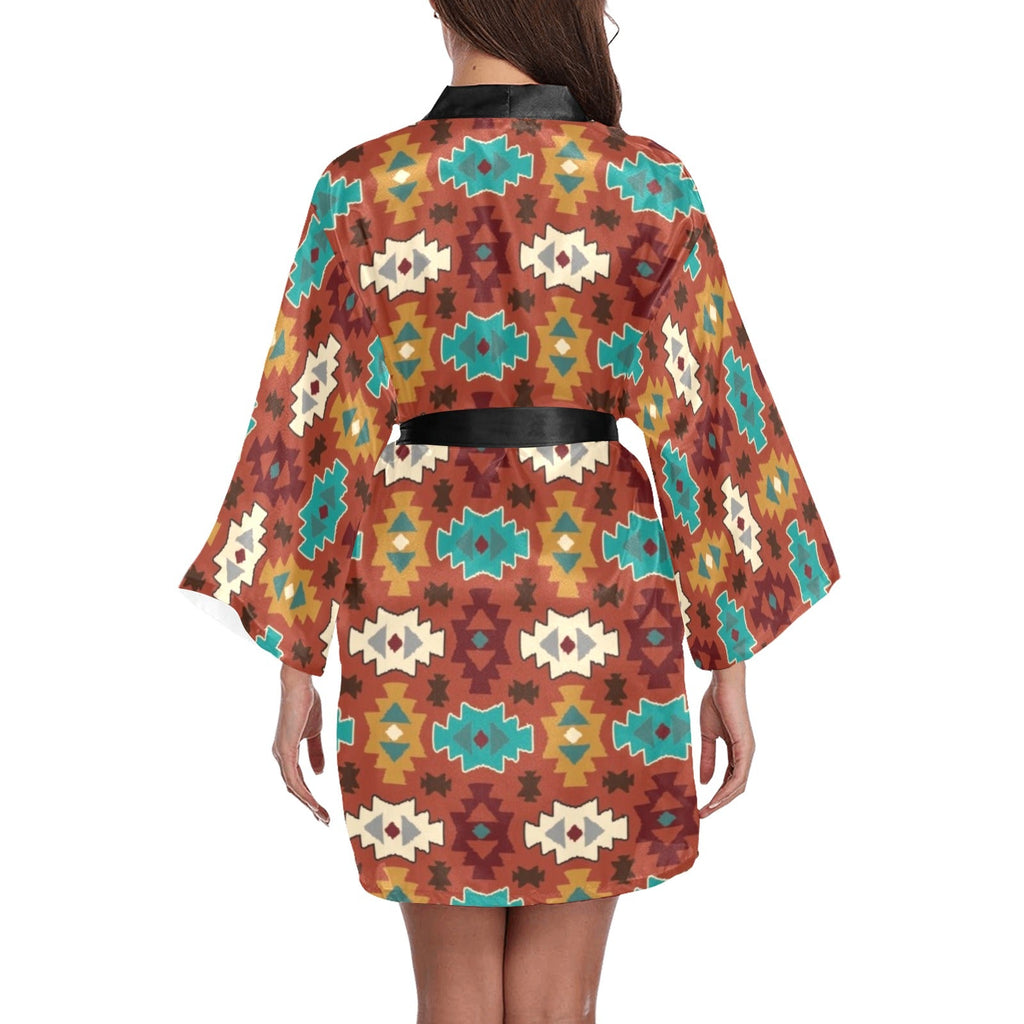 Baha Ranch Old Aztec Women's Lounge Kimono Robe by Baha Ranch Western Wear - product image 2