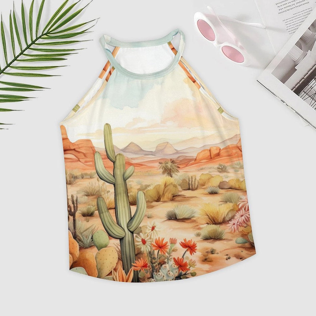 Baha Ranch Cactus Desert Women's Tank Top by Baha Ranch Western Wear - product image 2