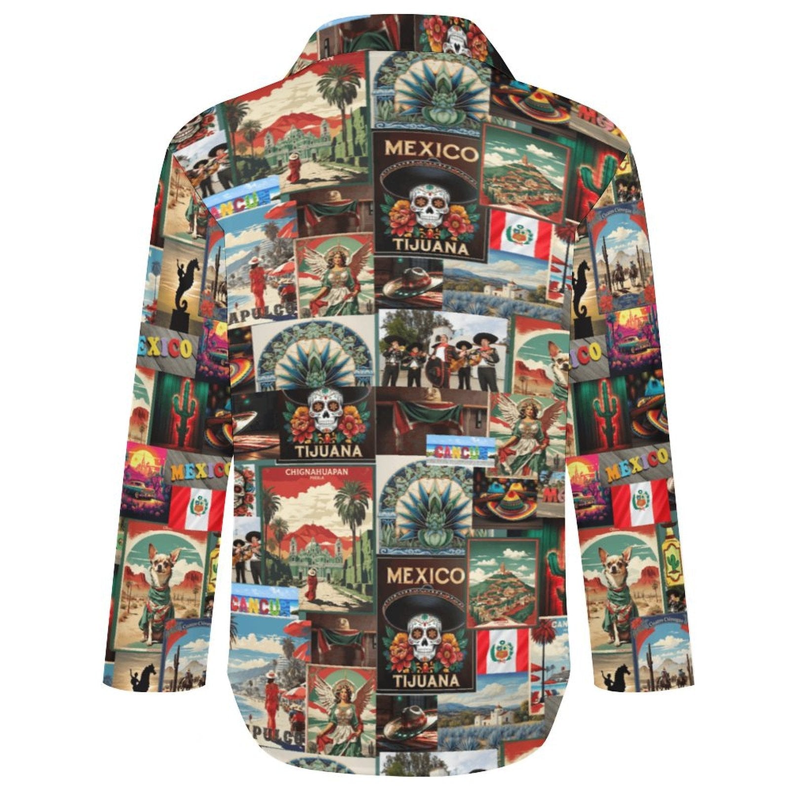 Baha Ranch Colores de Mexico Destination Mexico Button Up Shirt by Baha Ranch Western Wear - product image 5
