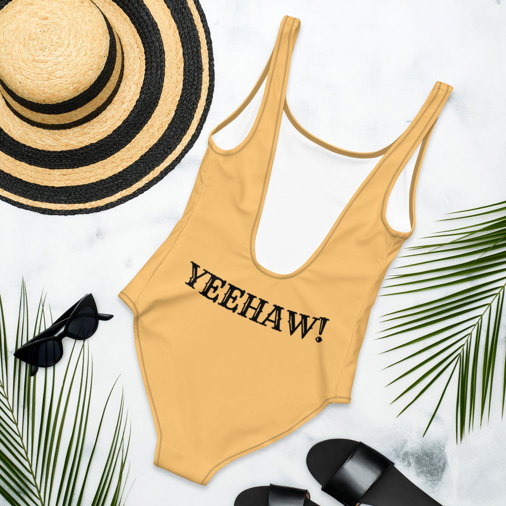 Baha Ranch Yeehaw Let's Be Cowgirls One Piece Swim Suit by Baha Ranch Western Wear - product image 2