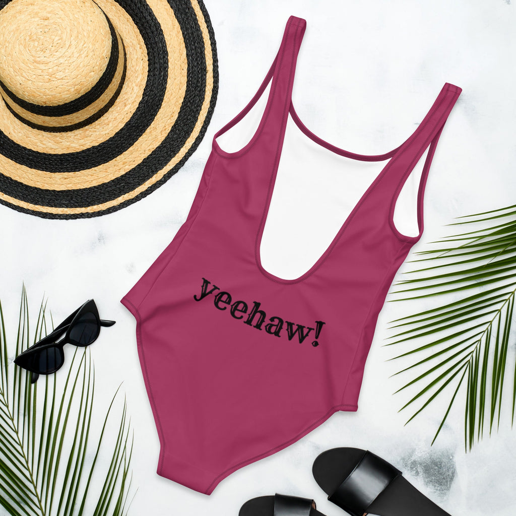 Baha Ranch Yeehaw Ride Cowboy Ride One-Piece Swimsuit by Baha Ranch Western Wear - product image 2